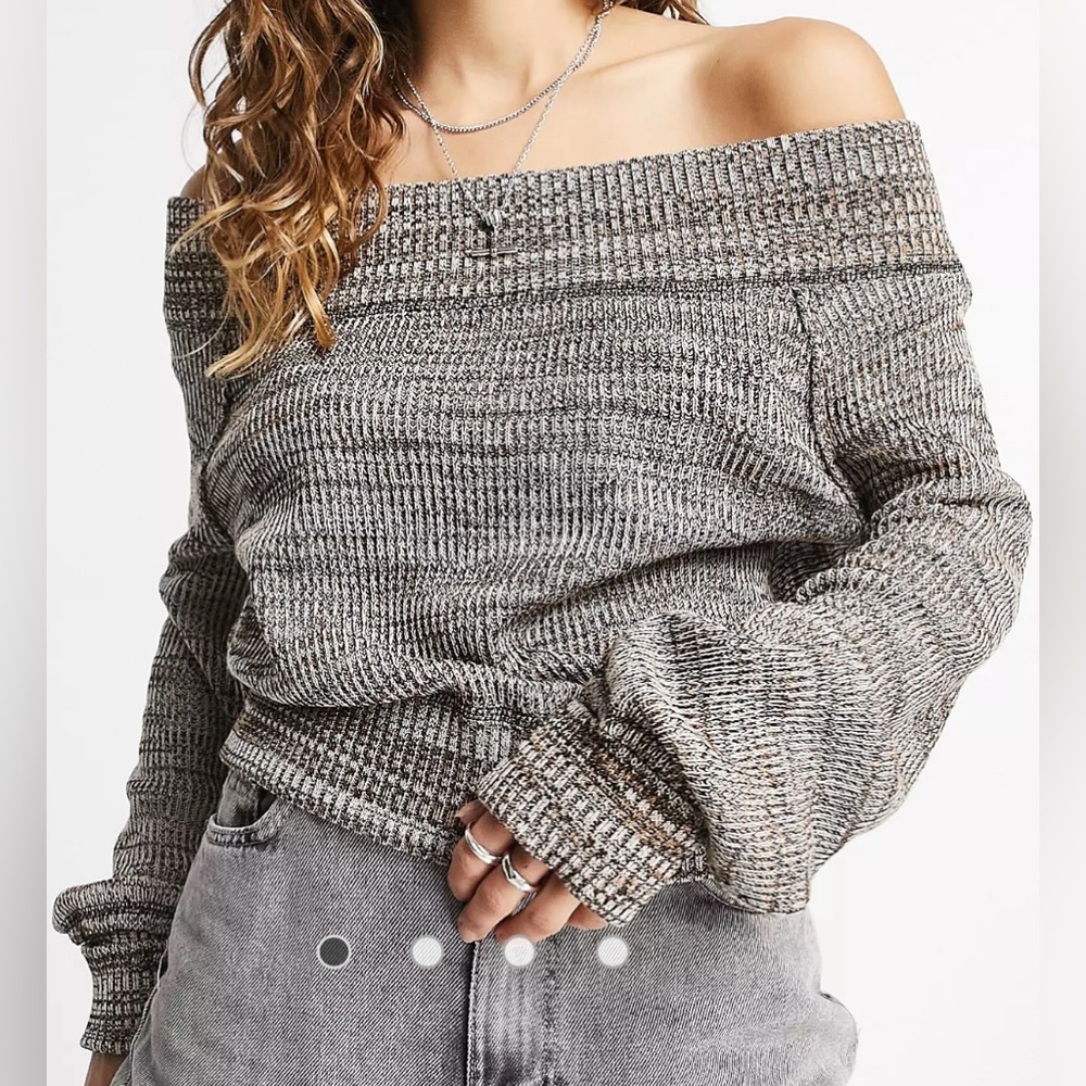 Free People Sugar Rush Sweater In Wild Horses Combo Size Small